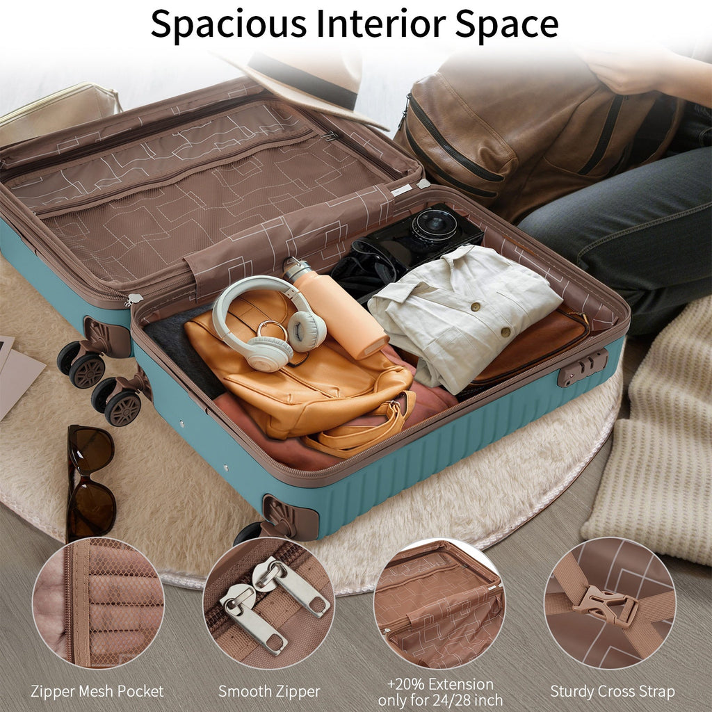 Rashemi Suitcase Premium – Blue – product photo 10
