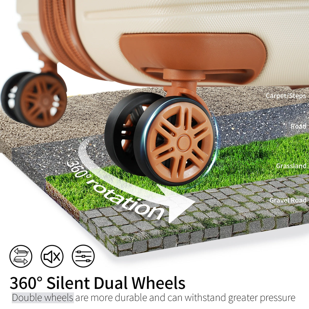 Rashemi Suitcase Premium – Cream – product photo 8
