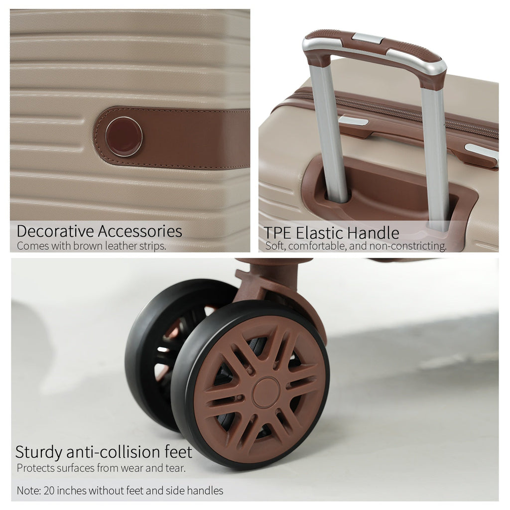 Rashemi Suitcase Premium – Khaki – description photo 9