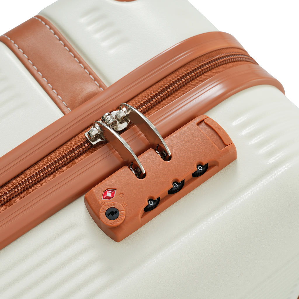 Rashemi Suitcase Premium – Cream – suitcase photo 2