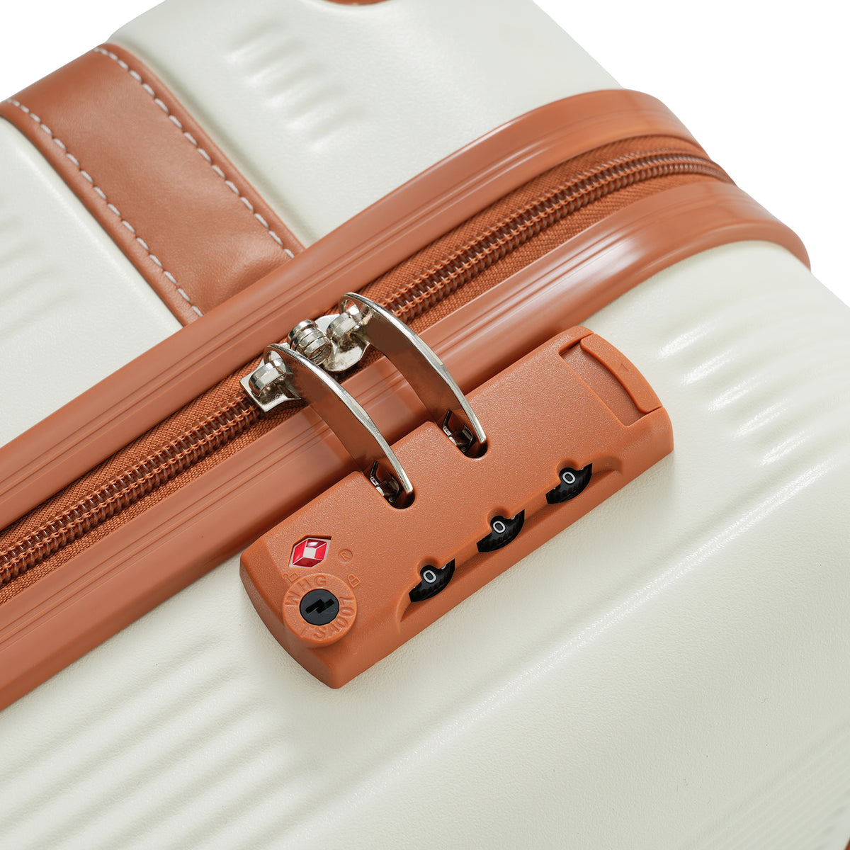 Rashemi Suitcase Premium – Cream – suitcase photo 2