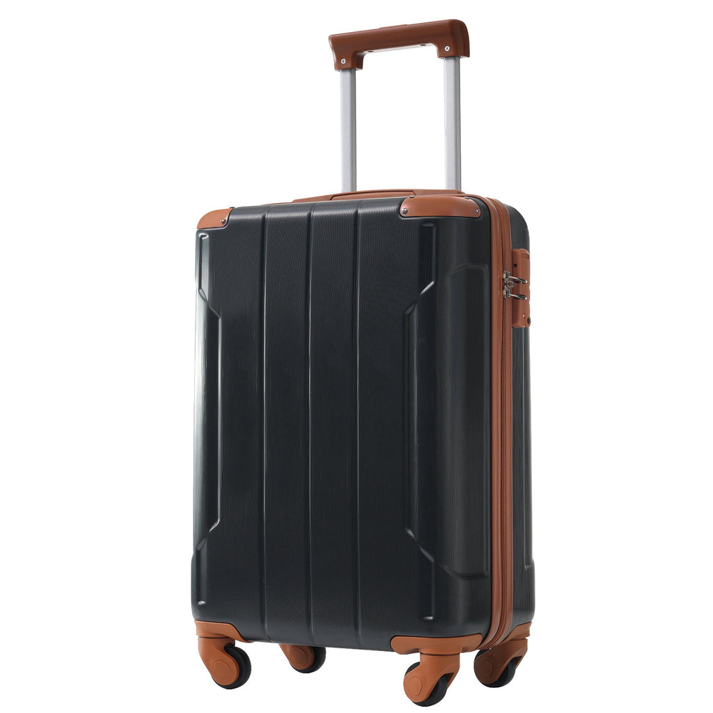 Rashemi Suitcase Premium – Black Brown – description photo 5