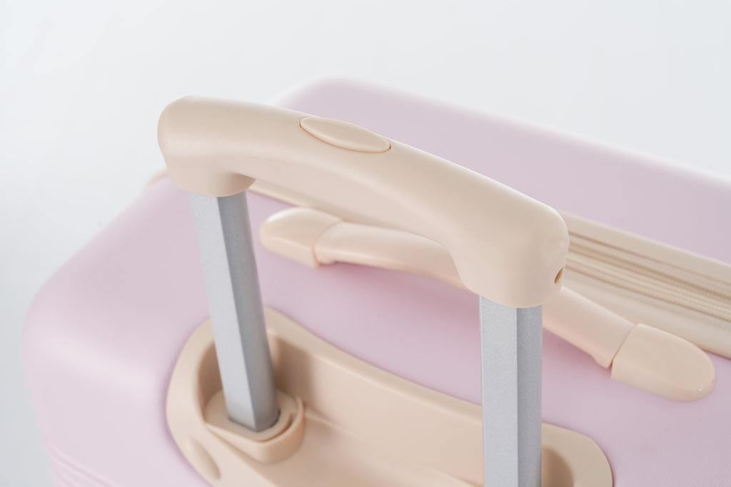 Rashemi 3-Piece Suitcase Set – Light Pink – foto 3 uit beschrijving