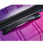 Rashemi 3-Piece Suitcase Set – Purple & Pink – beschrijvingsfoto 3