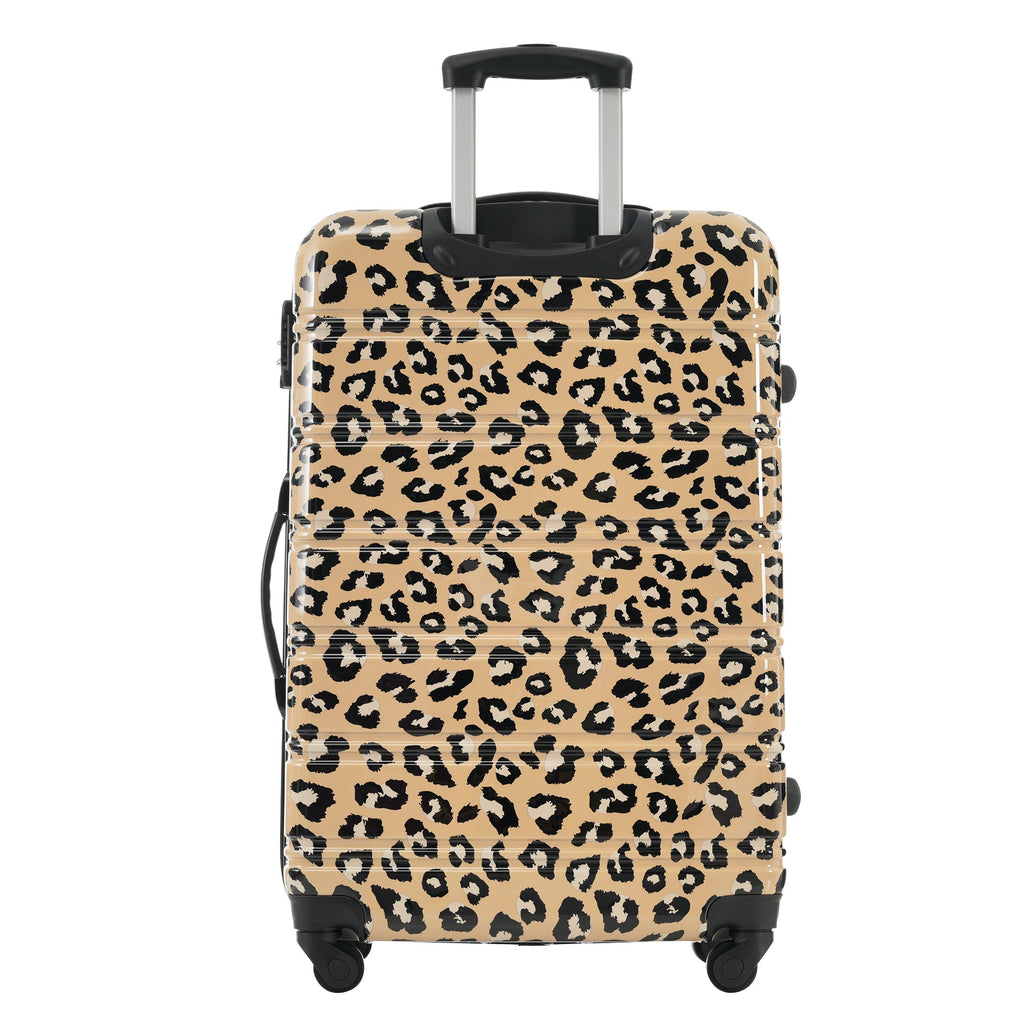 Rashemi 3-Piece Suitcase Set – Brown Leopard – beschrijvingsfoto 7