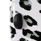 Rashemi 3-Piece Suitcase Set – Black & White Leopard – beschrijvingsfoto 11