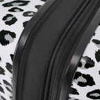 Rashemi 3-Piece Suitcase Set – Black & White Leopard – beschrijvingsfoto 12