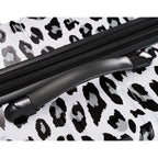 Rashemi 3-Piece Suitcase Set – Black & White Leopard – beschrijvingsfoto 9