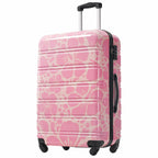 Rashemi 3-Piece Suitcase Set – Pink – beschrijvingsfoto 11