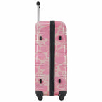 Rashemi 3-Piece Suitcase Set – Pink – beschrijvingsfoto 14