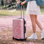 Rashemi 3-Piece Suitcase Set – Pink – beschrijvingsfoto 4