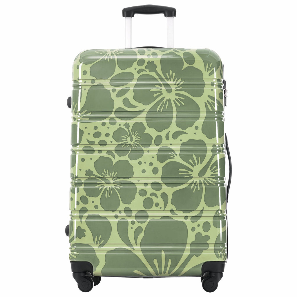 Rashemi 3-Piece Suitcase Set – Green – beschrijvingsfoto 12