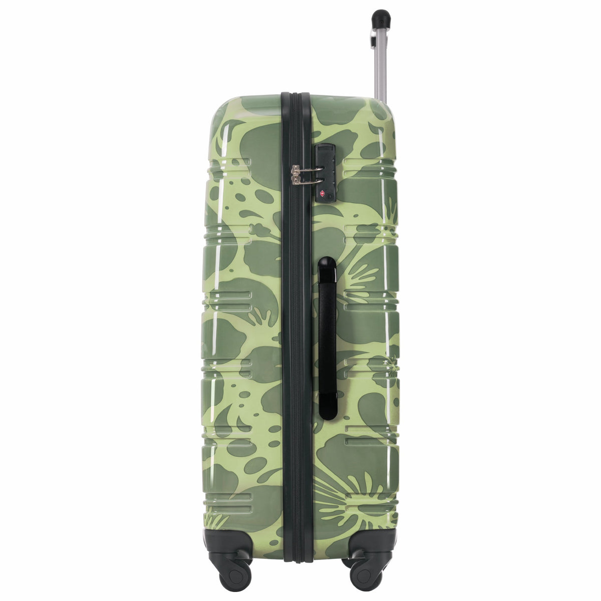 Rashemi 3-Piece Suitcase Set – Green – beschrijvingsfoto 13