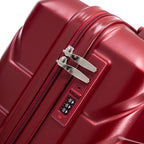 Rashemi Suitcase – Wine Red – productfoto 8 uit beschrijving