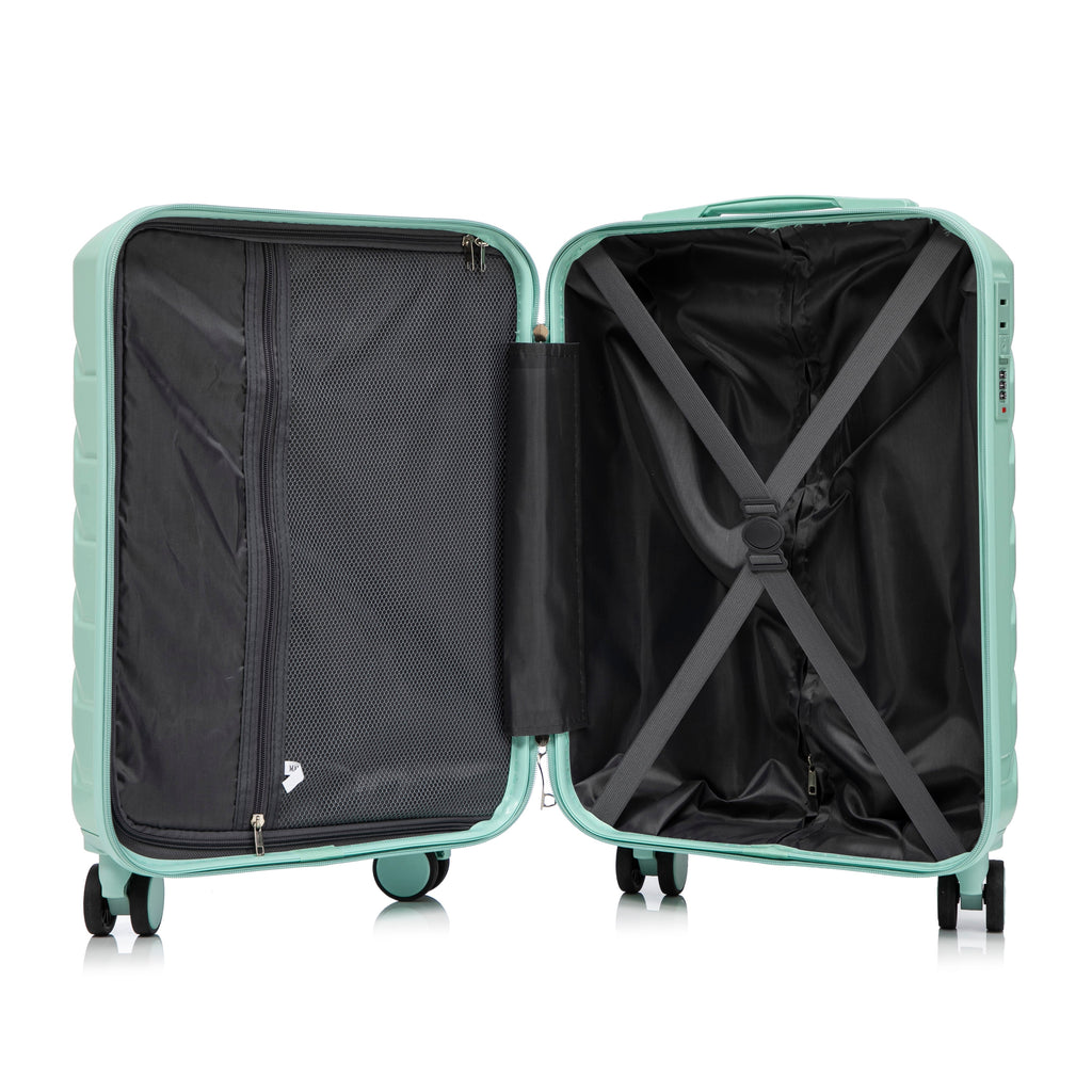 Rashemi Suitcase – Mint Green – productfoto 14 uit beschrijving