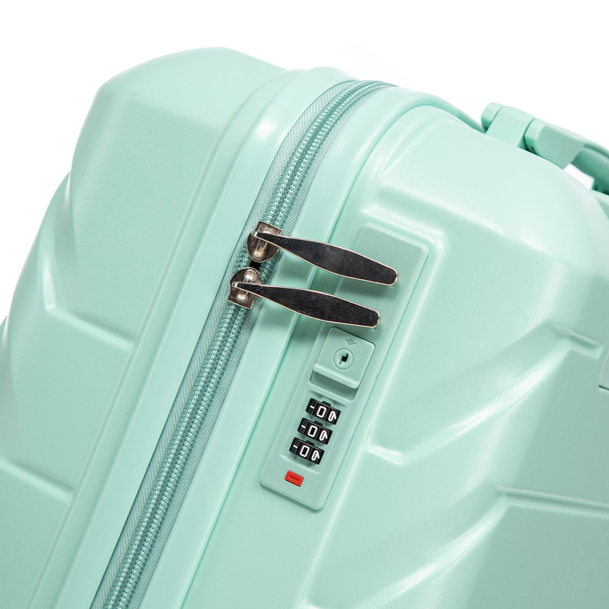 Rashemi Suitcase – Mint Green – productfoto 8 uit beschrijving