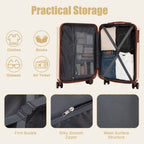 Rashemi Suitcase – Beige – productfoto 6 uit beschrijving