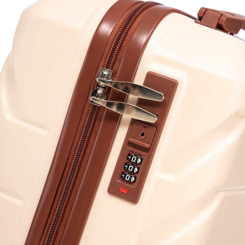 Rashemi Suitcase – Beige – productfoto 8 uit beschrijving