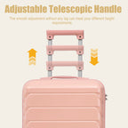 Rashemi Suitcase – Pink – productfoto 3 uit beschrijving