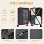 Rashemi Suitcase – Pink – productfoto 6 uit beschrijving