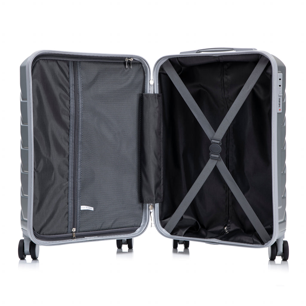 Rashemi Suitcase – Silver – productfoto 17 uit beschrijving