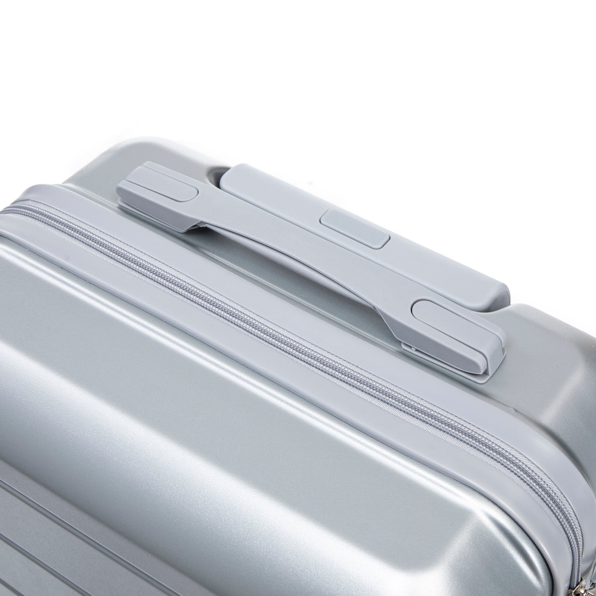 Rashemi Suitcase – Silver – productfoto 7 uit beschrijving