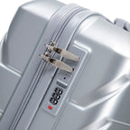 Rashemi Suitcase – Silver – productfoto 8 uit beschrijving